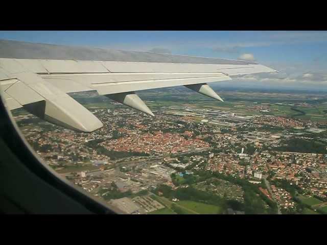 Flug über die Alpen (HD) - Vom Allgäu Airport Memmingen nach Rom