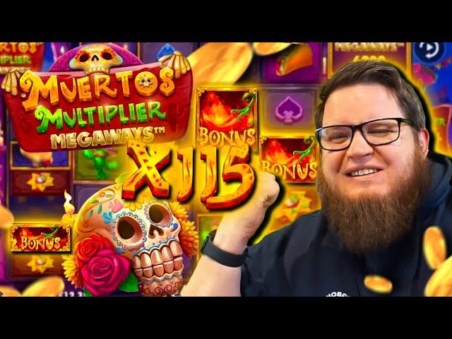 CRAZY WIN ON Muertos Multiplier Megaways (BIG WIN)