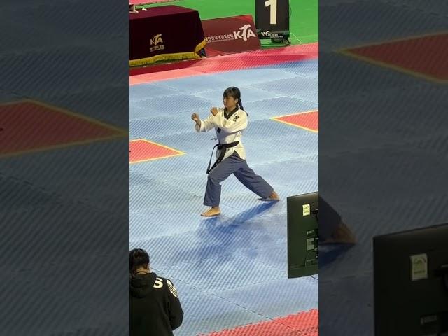 전국체전 태권도 울산 김혜원 선수