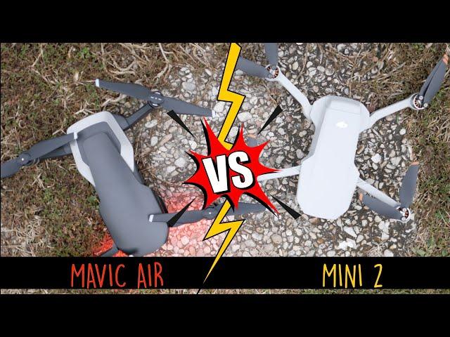 DJI MAVIC AIR 1 vs DJI MINI 2 | CAMERA TEST CONFRONTO COMPARISON