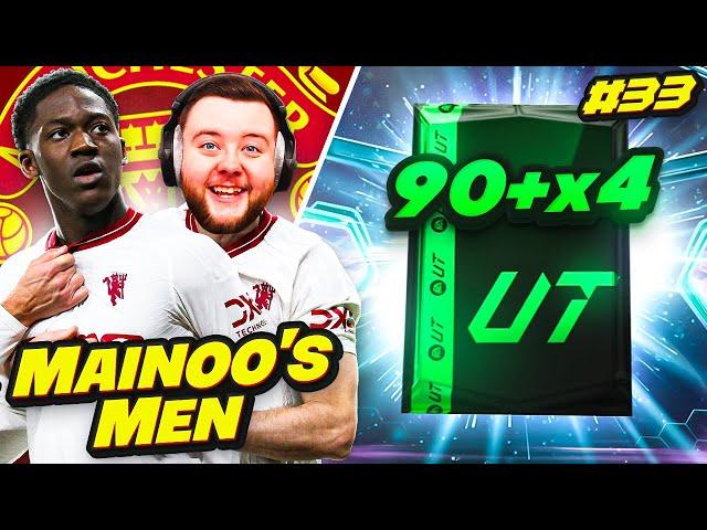 OPENING MY 90+ x4 PACK!!! Mainoo's Men RTG! (33)