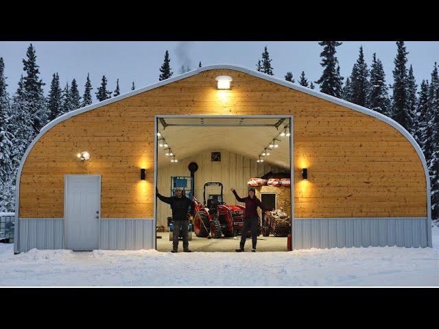 Lights & Electrical for the Quonset Hut Workshop