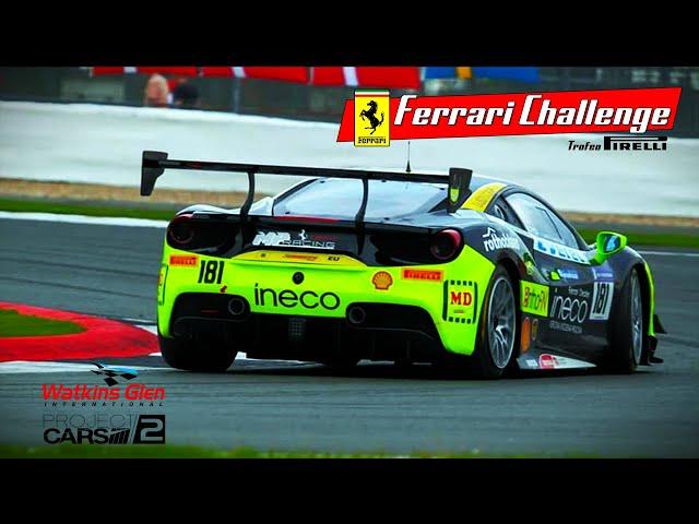  2024 Ferrari Challenge North America - Project Car2 Full Simulation - Round4 Race2 - Watkins Gleen