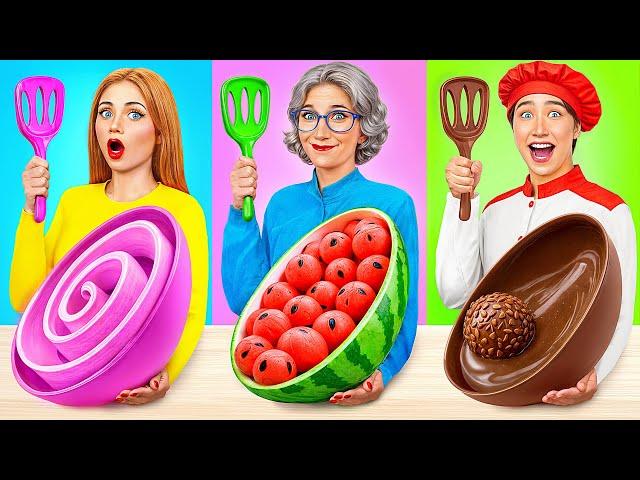 Me vs Grandma Cooking Challenge | Delicious Recipes by Multi DO Challenge