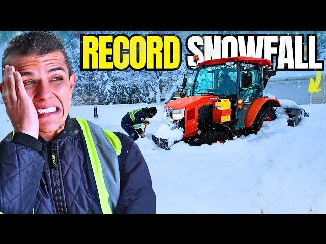 4th Day Battling Record Snow with 50 Operators