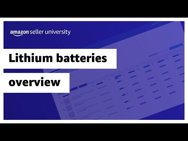 Lithium batteries overview