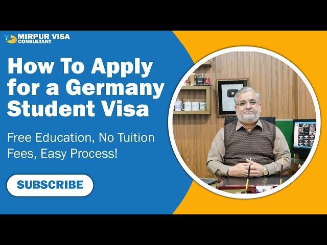 Apply for a Student Visa to Germany  | No Tuition Fee | Free Education