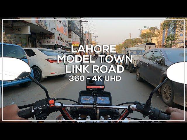 Ride To Model Town Link Road Lahore - Insta360 One R - 5K 30FPS POV - Better Than GoPro Hero 9.