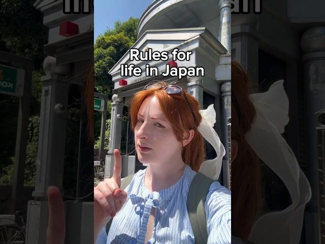 Rules I learned living in Japan