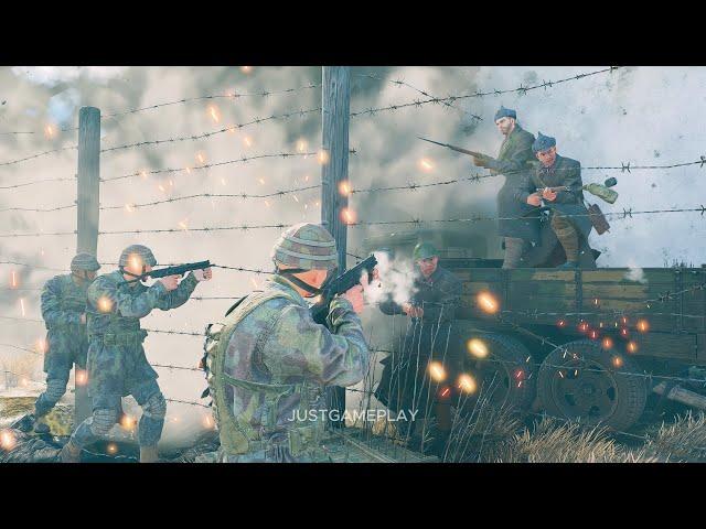 Enlisted: Germany Gameplay | BR 3 | Battle For Moscow | Stronger Than Steel