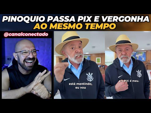 Lula passa pix e vergonha ao mesmo tempo.