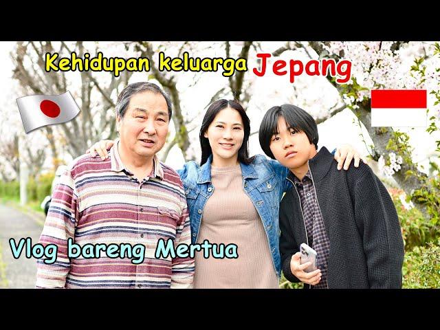 KEHIDUPAN KELUARGA JEPANG DAN INDONESIA Vlog bareng mertua Jepang