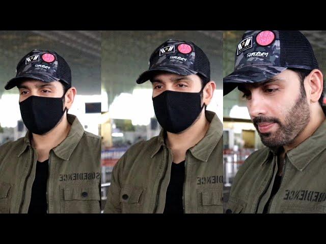 Sonakshi Sinha's Brother Luv Sinha Spotted At Airport At Departure