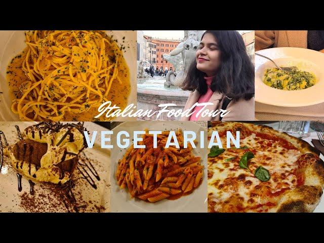 Italian Food Tour| Vegetarian Food Tour in Rome, Italy