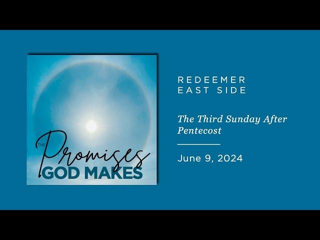 June 9, 2024 Worship Service