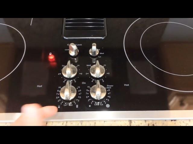 GE Profile 30" Electric Downdraft Cooktop Review & 1 Year Impressions ( Cook Top Down Draft )