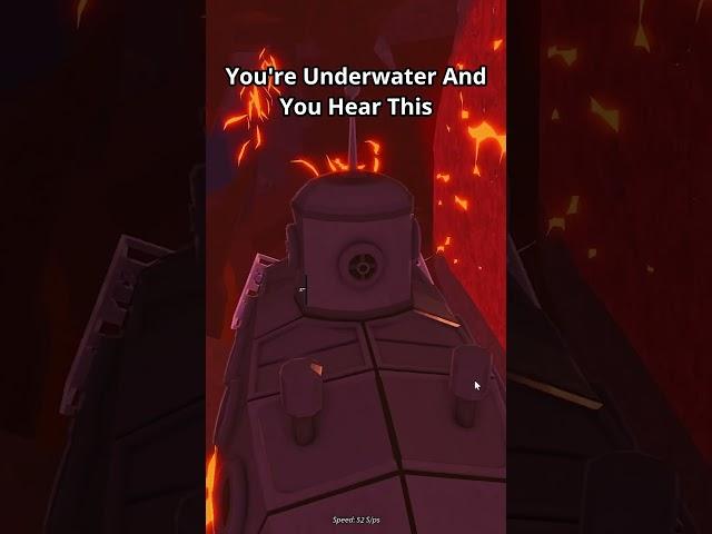 You're UNDERWATER AND YOU HEAR THIS #roblox #robloxfisch #fisch