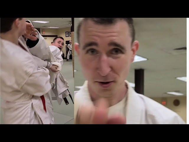 Sparring at Authentic Karate Training Center 5/5