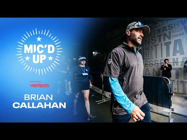 Brian Callahan During Back Together Weekend | Mic'd Up