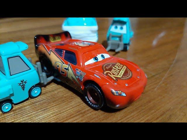 Cars Toons Diecast Review: Burnt Lightning McQueen