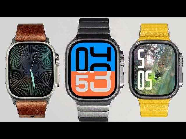 NEW Watch Faces in watchOS 11 - A Deep Dive LOOK