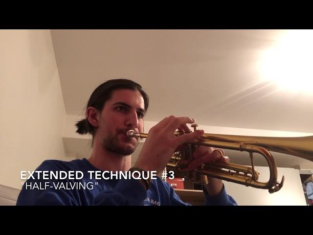 Extended Technique on Trumpet is Fun!