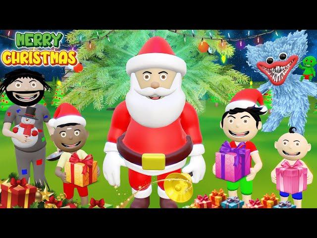 Bittu Sittu Ki Christmas Party | Jingle Bell Song | Santa Claus Cartoon | Merry Christmas