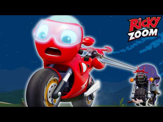 Mrs. Bikely Up All Nightly ⭐Ricky Zoom Cartoons for Kids | Ultimate Rescue Motorbikes for Kids