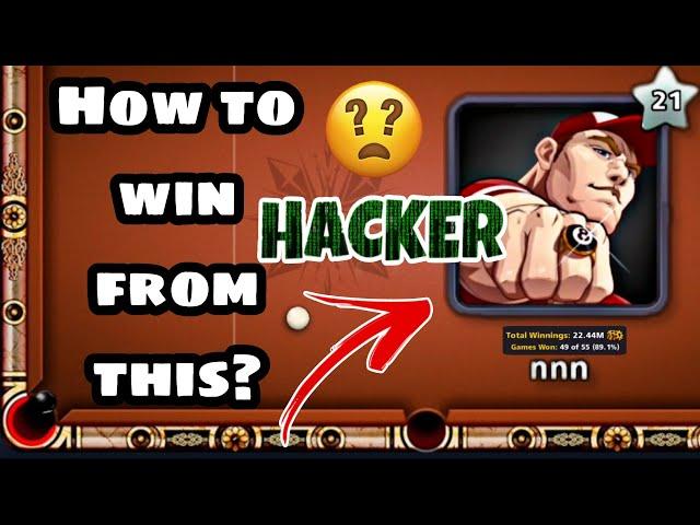 Every 8 ball pool player should watch this  | cheto hacker failed 