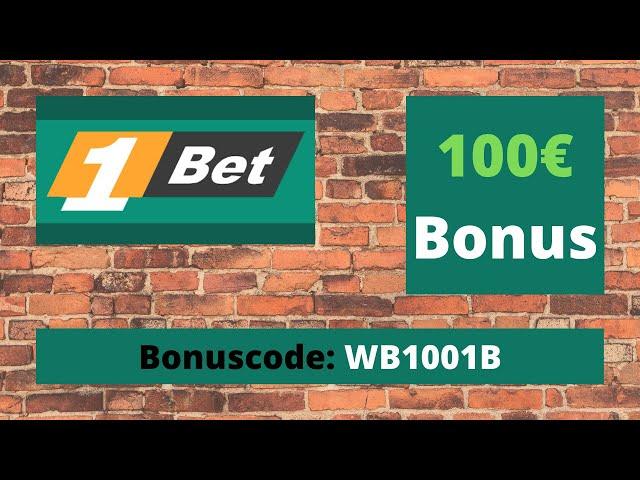 1Bet | Anmeldung - Bonus | Wettanbieter