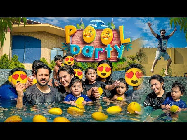 SUMMER POOL PARTY WITH FAMILY  | Zohan Ki Pro Max Swimming  | Bacho K Sath Bachy Ban Gaye ️