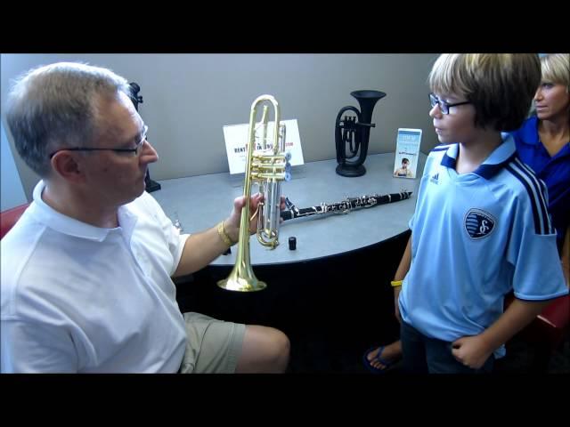 Beginning Band 5th Grade Student Rents an Instrument with RentMYinstrument.com