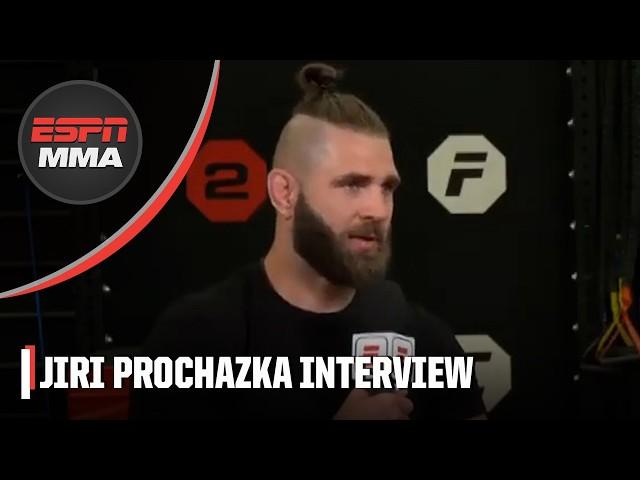 Jiri Prochazka speaks on short-notice #UFC303 rematch with Alex Pereira | ESPN MMA