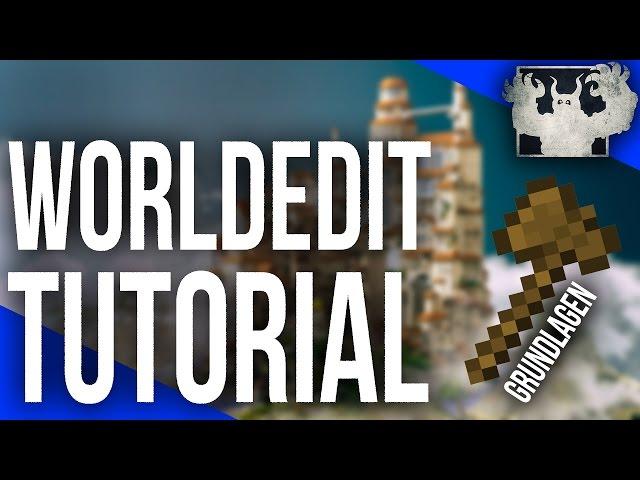 Worldedit Grundlagen | Minecraft TUTORIAL
