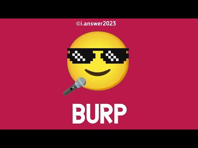 how to pronounce burp