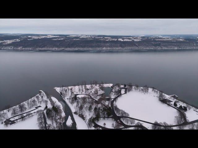 Bird eye view and Soothing Ambient music- True 4k Cinematic video