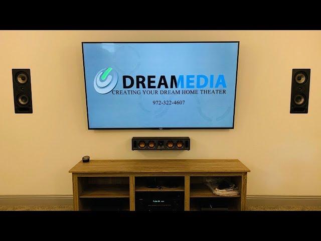 Polk Audio 5.1.4 Dolby Atmos Theater by DREAMEDIA + PATIO and LIVING ROOM INSTALL