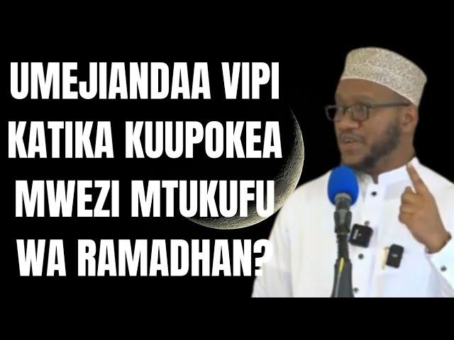 MAANDALIZI YA MWEZI MTUKUFU WA RAMADHAN//DUKTUR ISLAM MUHAMMAD