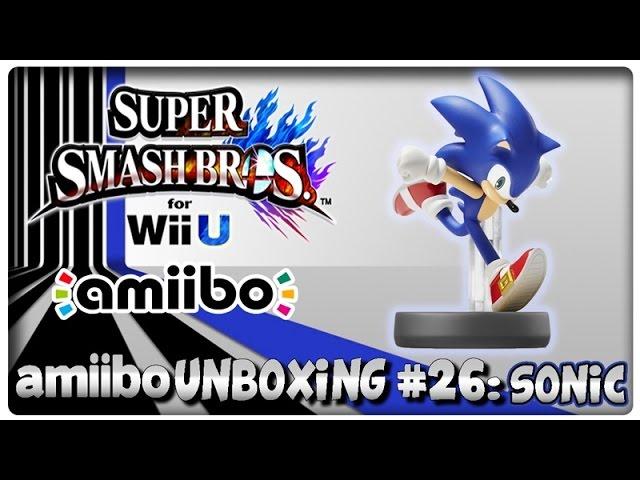 Amiibo Unboxing #26: Sonic + Super Smash Bros. U & Hyrule Warriors Features