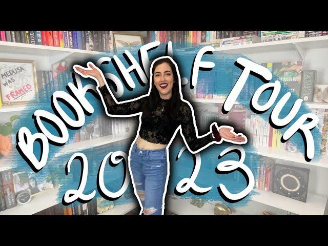 BOOKSHELF TOUR 2023 ft. a girl who only keeps her favorite books