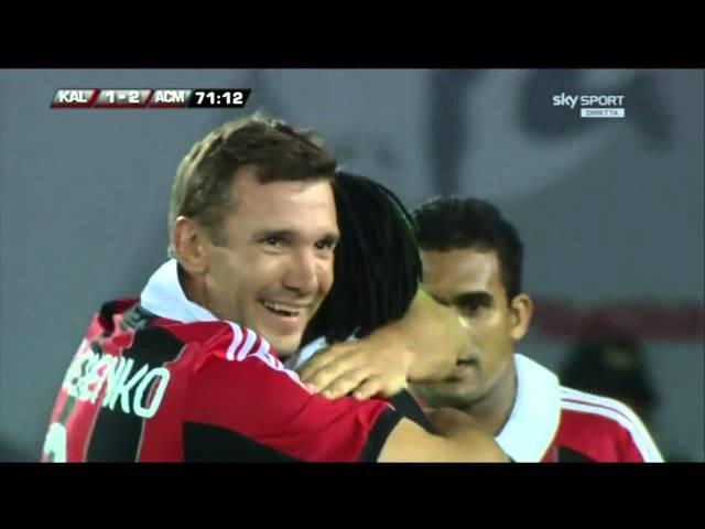 Shevchenko Goal vs Kaladze Team 31-05-2013