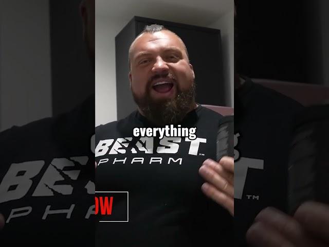 Eddie Hall's Daily Morning Supplements Breakdown!