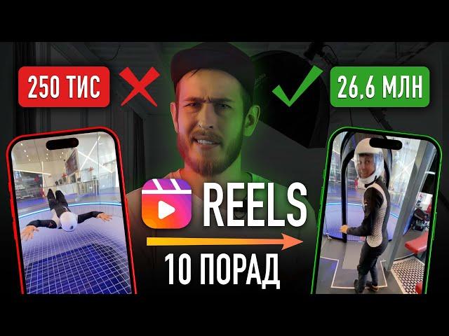 Як знімати Reels в Instagram, щоб кратно збільшити перегляди. Розкрутка та просування Інстаграм