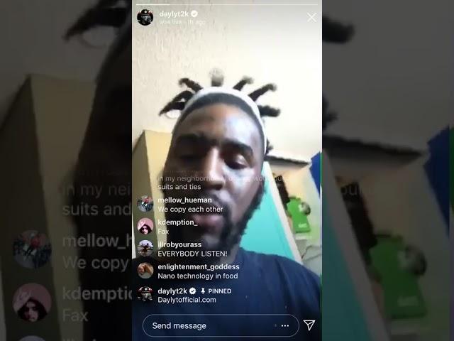 Daylyt Explains How To Protect Your Energy (instagram Live)