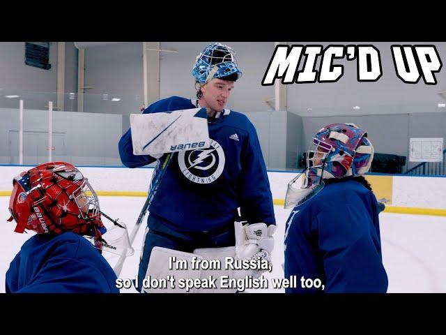 Vasilevskiy Mic'd Up Against Colombian Kids.