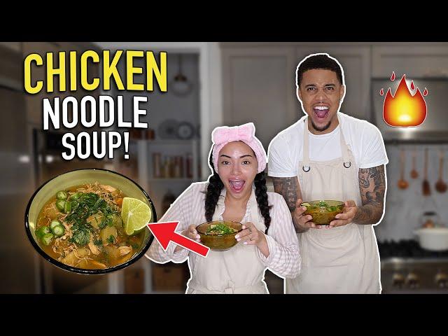 COOKING WITH KB AND KARLA: EASY CHICKEN NOODLE SOUP!! 