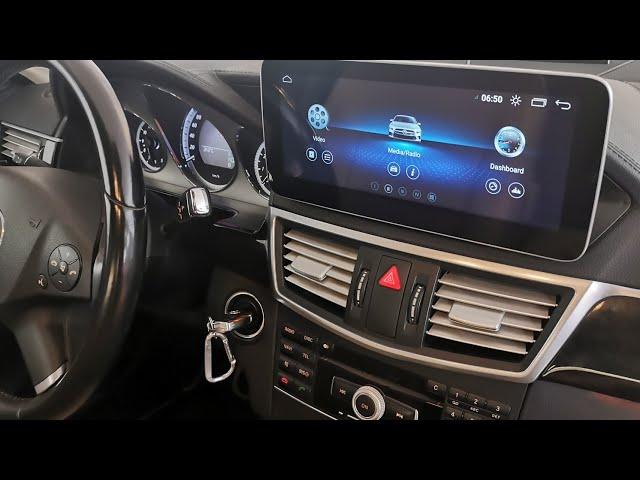 Android 10.25" Screen Installation | Mercedes E-Class W212 NTG 4.0