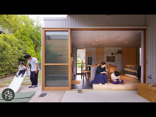 NEVER TOO SMALL: Family of 5’s Simple Home, Japan 45sqm/483sqft