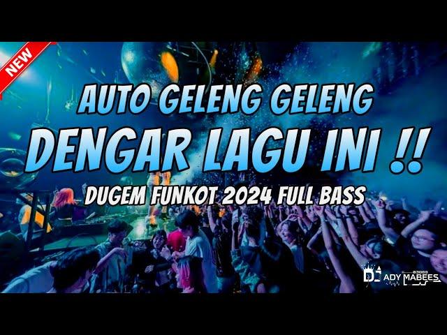 AUTO GELENG GELENG DENGAR LAGU INI !!  DJ PASRAH DITINGGAL CINTA |  DUGEM FUNKOT 2024 FULL BASS