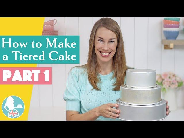 How to Make a Tiered Cake PART 1